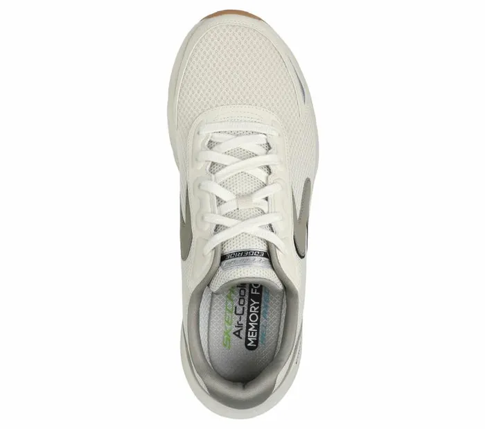 Skechers Relaxed Fit Edgeride 8211 Cader Off White Men Athletic Sneakers Skechers Relaxed Fit Edgeride 8211 Cader Off White Men Athletic Sneakers