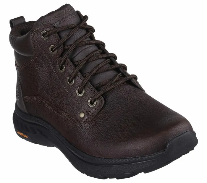 Skechers Relaxed Fit Pollard 8211 Lanser Red Brown Men Boots Skechers Relaxed Fit Pollard 8211 Lanser Red Brown Men Boots
