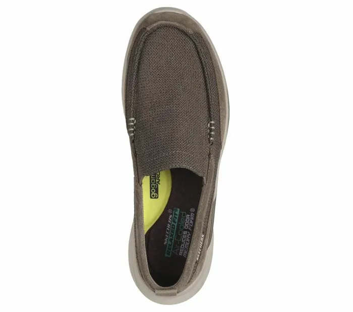 Skechers Relaxed Fit Slade 8211 Munson Light Brown Men Casual Sneakers Skechers Relaxed Fit Slade 8211 Munson Light Brown Men Casual Sneakers