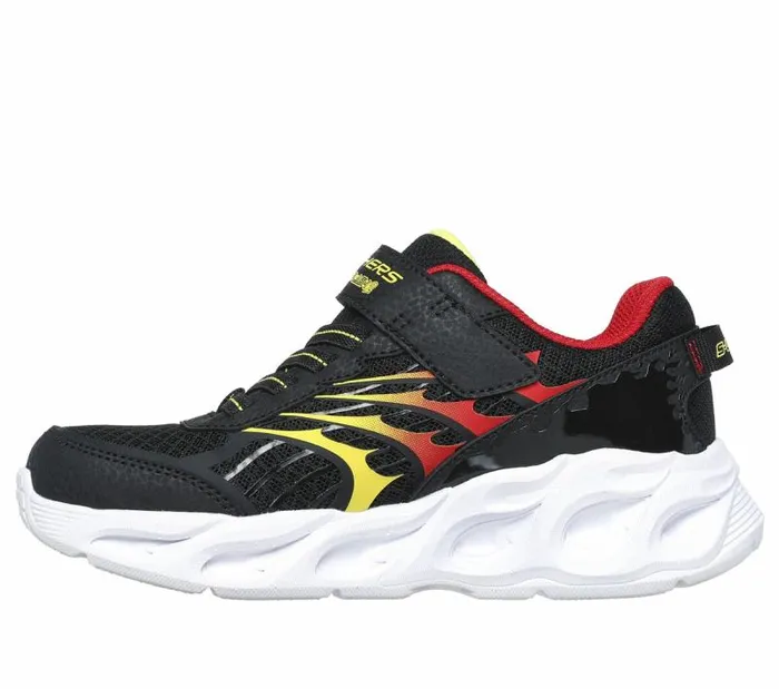 Skechers SLights Thermo Flash 20 Black Red Kids Athletic Shoes and Sneakers Skechers SLights Thermo Flash 20 Black Red Kids Athletic Shoes and Sneakers