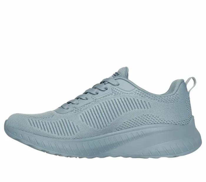 Skechers Skechers BOBS Sport Squad Chaos 8211 Face Off Light Blue Women Athletic Sneakers