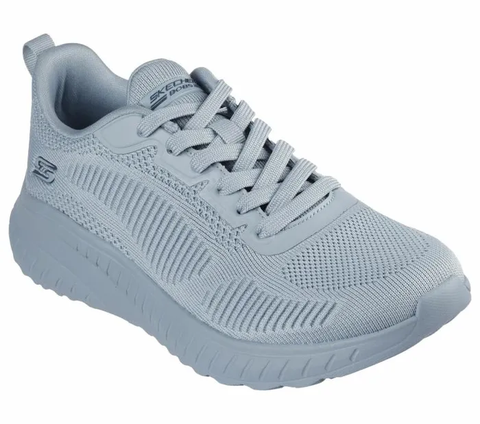Skechers Skechers BOBS Sport Squad Chaos 8211 Face Off Light Blue Women Athletic Sneakers