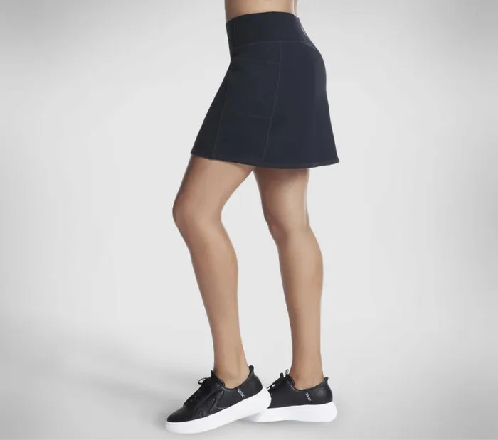 Skechers Skechers GO FLEX Skort Black Women Bottoms Skechers Skechers GO FLEX Skort Black Women Bottoms