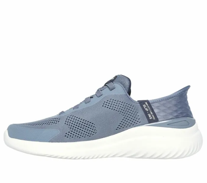 Skechers Skechers Slipins Bounder 20 8211 Emerged Slate Men Athletic Sneakers