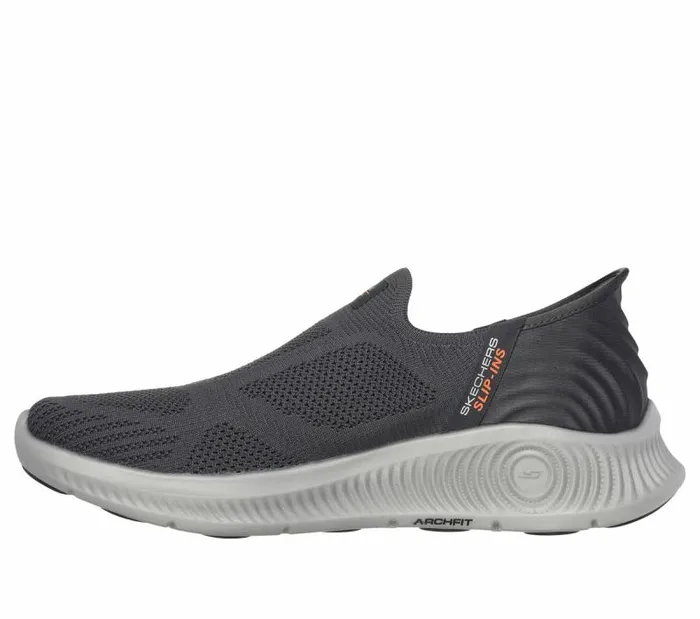 Skechers Skechers Slipins GO WALK Anywhere 8211 The Tourist Charcoal Men Athletic Sneakers