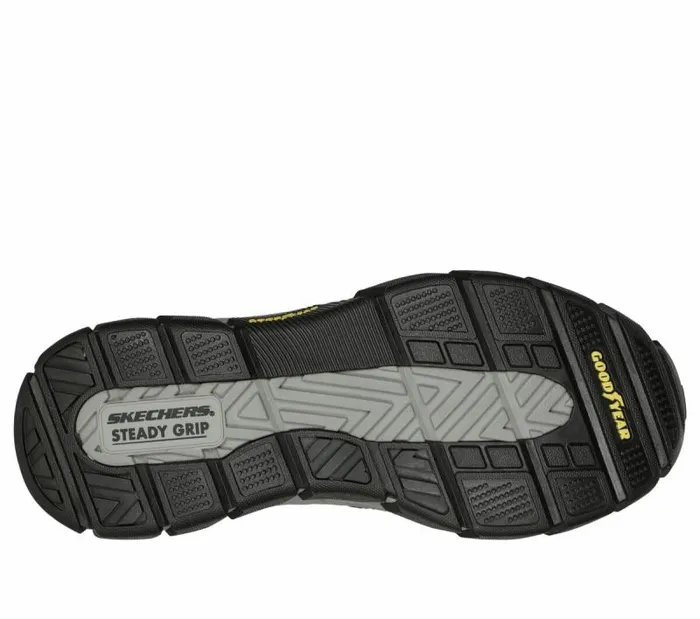Skechers Skechers Slipins RF Respected 8211 Holmgren Charcoal Men Casual Sneakers