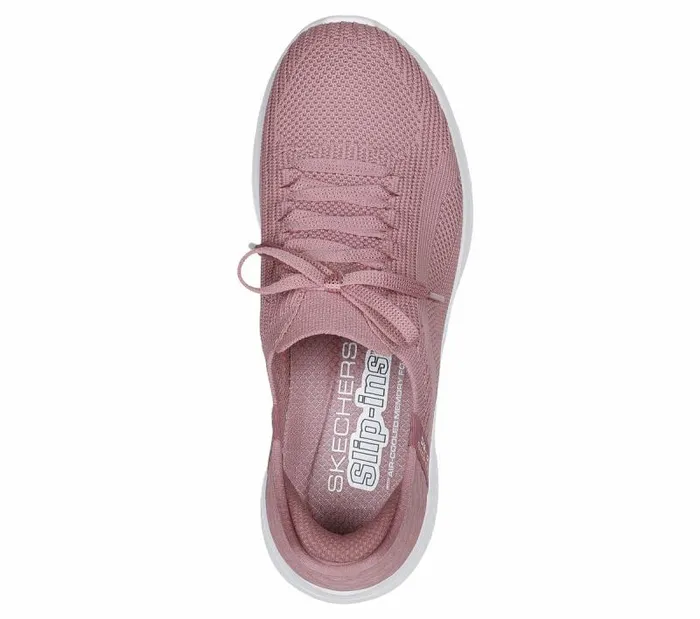 Skechers Skechers Slipins Ultra Flex 30 8211 Brilliant Mauve Women Athletic Sneakers