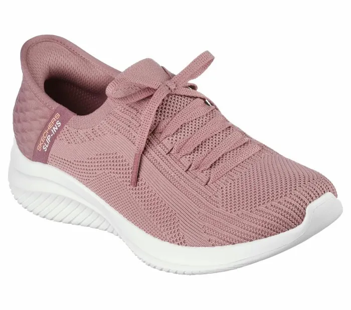 Skechers Skechers Slipins Ultra Flex 30 8211 Brilliant Mauve Women Athletic Sneakers