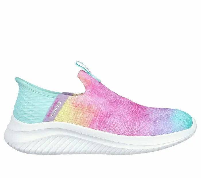 Skechers Skechers Slipins Ultra Flex 30 8211 Pastel Clouds Multi Kids Athletic Shoes and Sneakers Skechers Skechers Slipins Ultra Flex 30 8211 Pastel Clouds Multi Kids Athletic Shoes and Sneakers