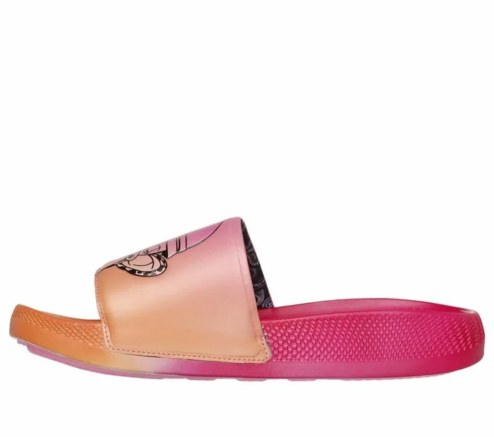 Skechers Snoop Dogg Low Slider 8211 Bombay Pop Slide Pink Orange Men Sandals