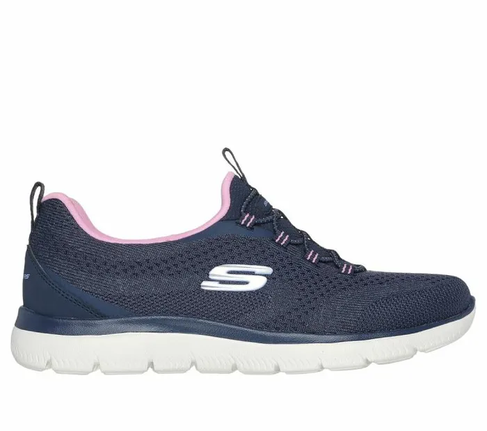 Skechers Summits 8211 New Nature Navy Pink Women Athletic Sneakers