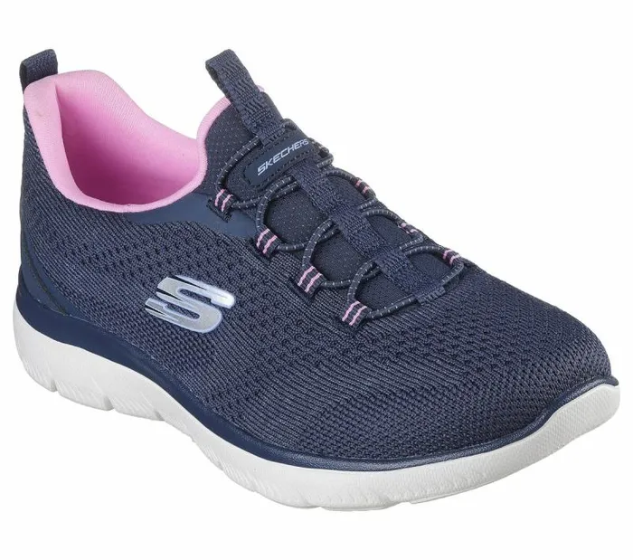 Skechers Summits 8211 New Nature Navy Pink Women Athletic Sneakers Skechers Summits 8211 New Nature Navy Pink Women Athletic Sneakers