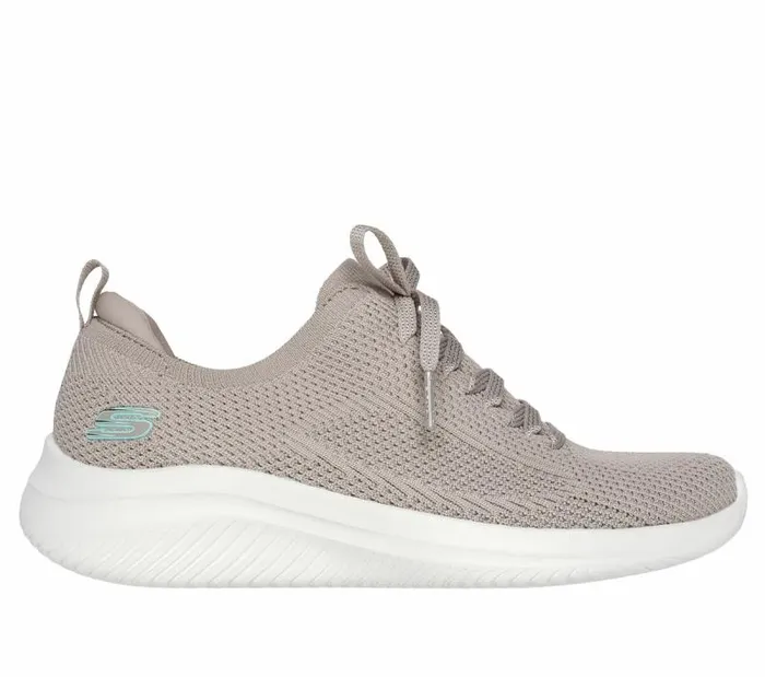 Skechers Ultra Flex 30 8211 Daily Choice Taupe Women Athletic Sneakers