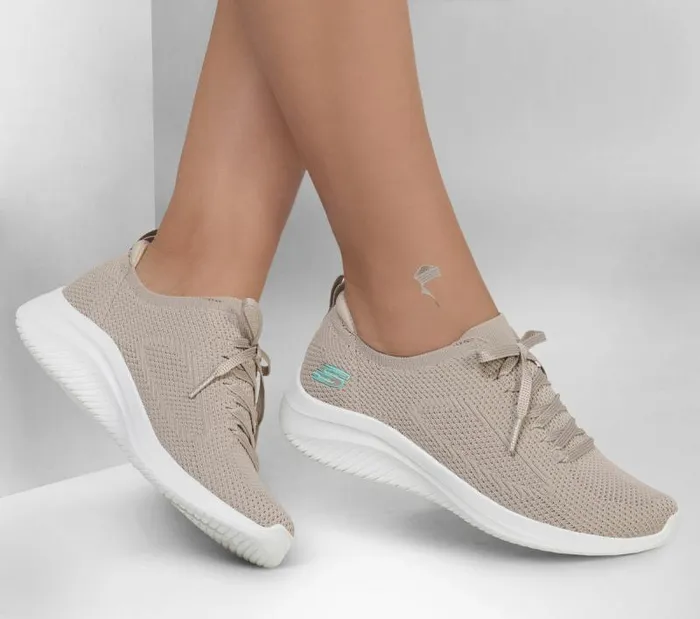 Skechers Ultra Flex 30 8211 Daily Choice Taupe Women Athletic Sneakers Skechers Ultra Flex 30 8211 Daily Choice Taupe Women Athletic Sneakers