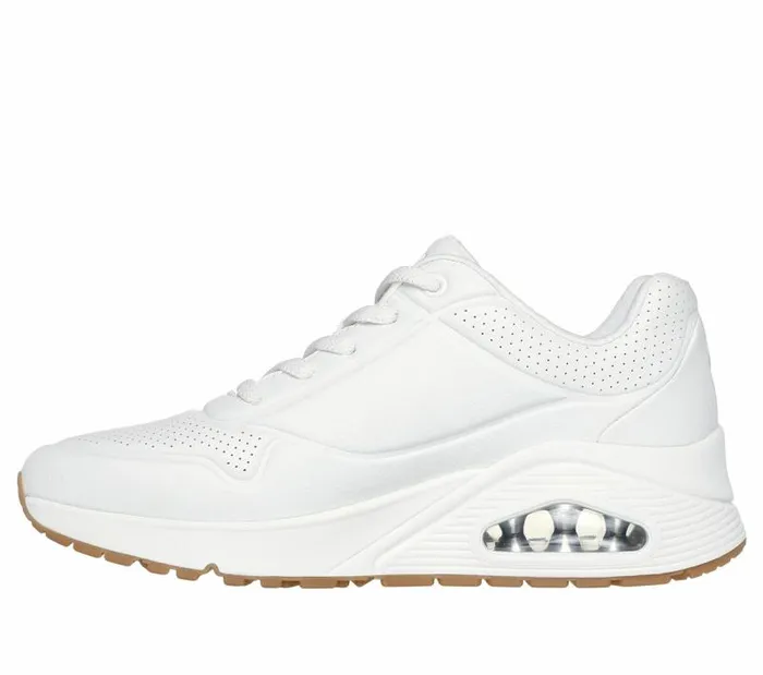 Skechers Uno Envy 8211 Pointed Bliss White Women Casual Sneakers
