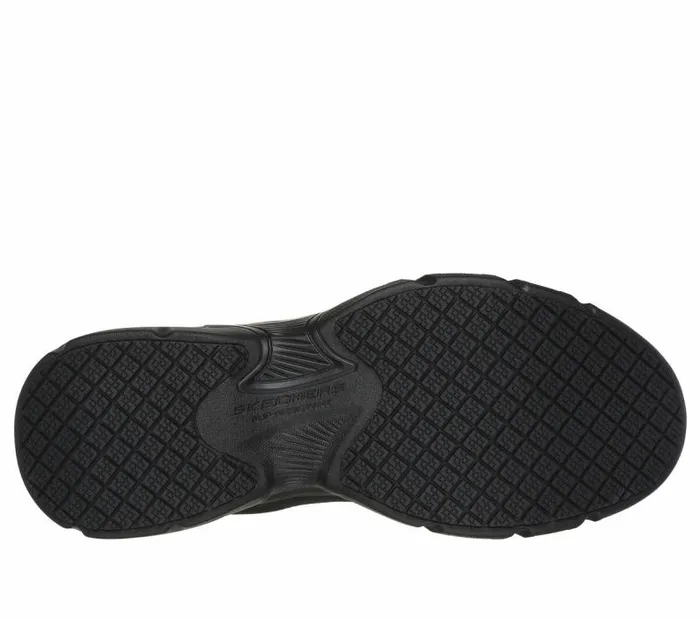 Skechers Work SkechAir Ventura SR Black Men SlipOns Skechers Work SkechAir Ventura SR Black Men SlipOns