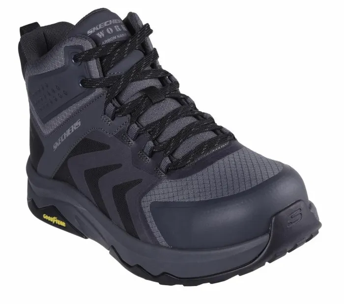 Skechers Work SpeedFlex Trekker Charcoal Men Boots Skechers Work SpeedFlex Trekker Charcoal Men Boots