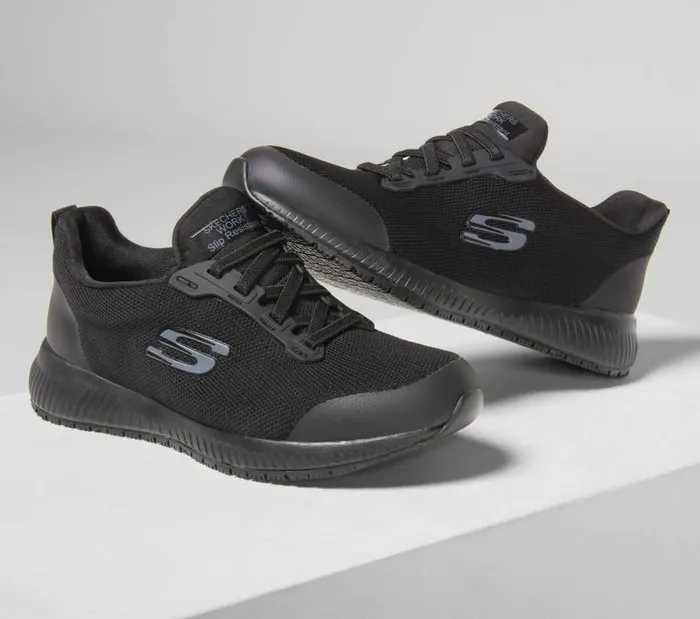 Skechers Work Squad SR Black Women Work and Safety Skechers Work Squad SR Black Women Work and Safety