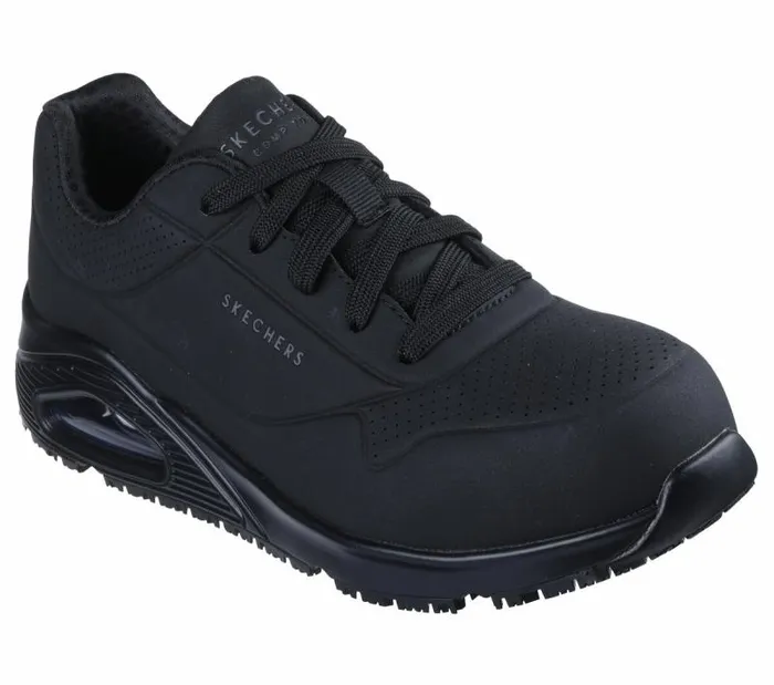 Skechers Work Uno SR 8211 Deloney Black Women Work and Safety