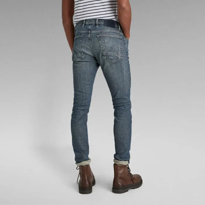 Skinny Men GStar RAW Lancet Skinny Jeans Faded Blues Restored