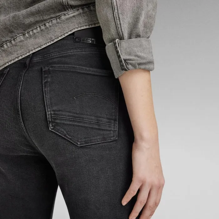 Skinny Women GStar RAW Kafey Ultra High Skinny Jeans Worn In Black Onyx