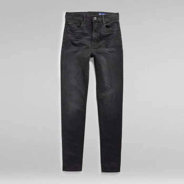 Skinny Women GStar RAW Kafey Ultra High Skinny Jeans Worn In Black Onyx