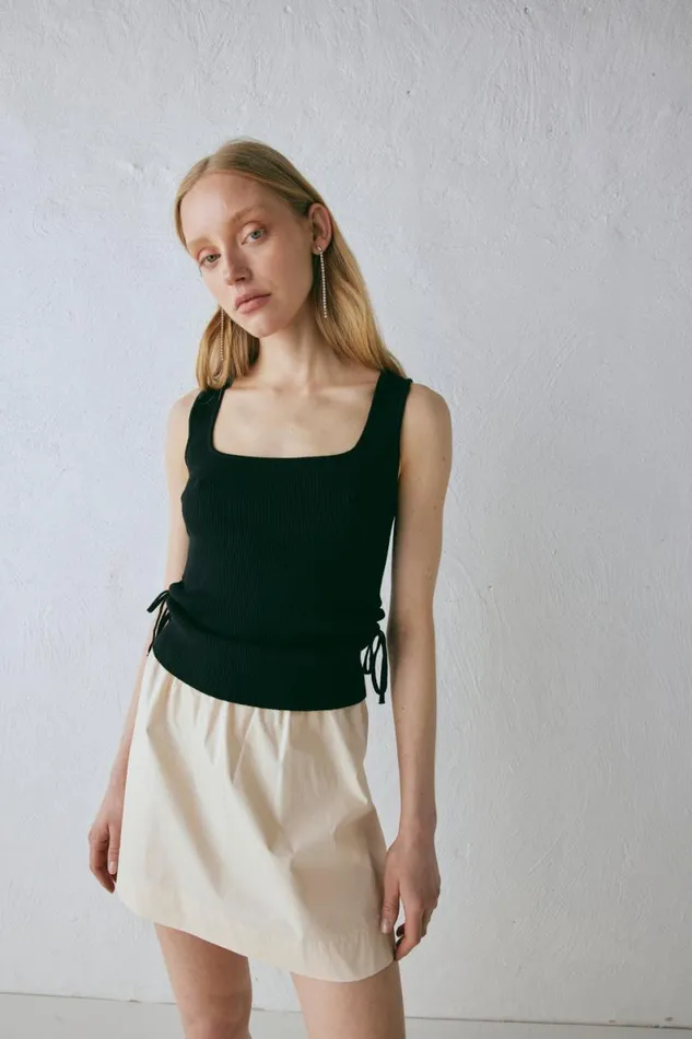 Skirts Women VRG GRL Elka Mini Skirt Cream