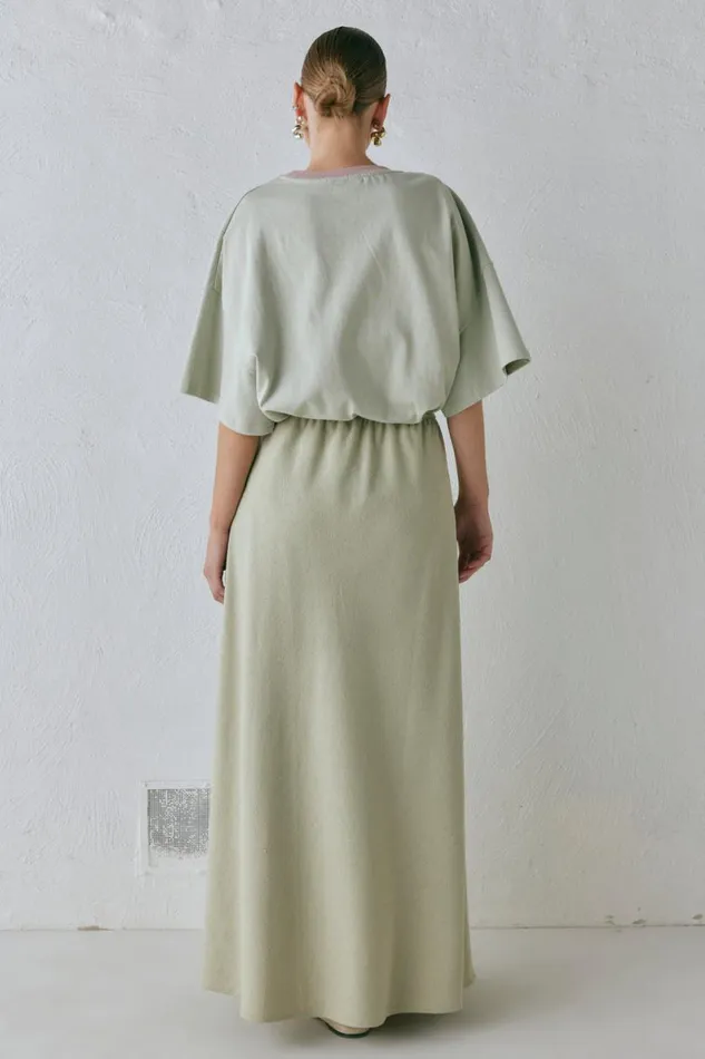 Skirts Women VRG GRL Etta Maxi Skirt Sage Skirts Women VRG GRL Etta Maxi Skirt Sage