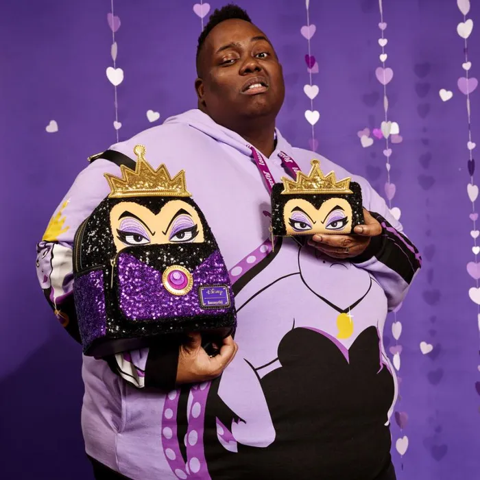 Snow White Evil Queen Exclusive Sequin Cosplay Mini Backpack Unisex Loungefly Backpacks Snow White Evil Queen Exclusive Sequin Cosplay Mini Backpack Unisex Loungefly Backpacks