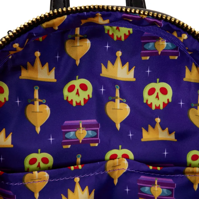 Snow White Evil Queen Exclusive Sequin Cosplay Mini Backpack Unisex Loungefly Backpacks Snow White Evil Queen Exclusive Sequin Cosplay Mini Backpack Unisex Loungefly Backpacks