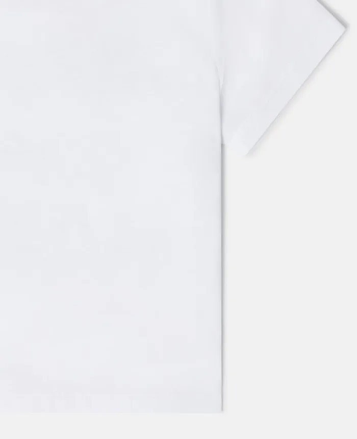Stella McCartney 039Make Some Noise039 Print TShirt White Kids Sweatshirt And TShirts