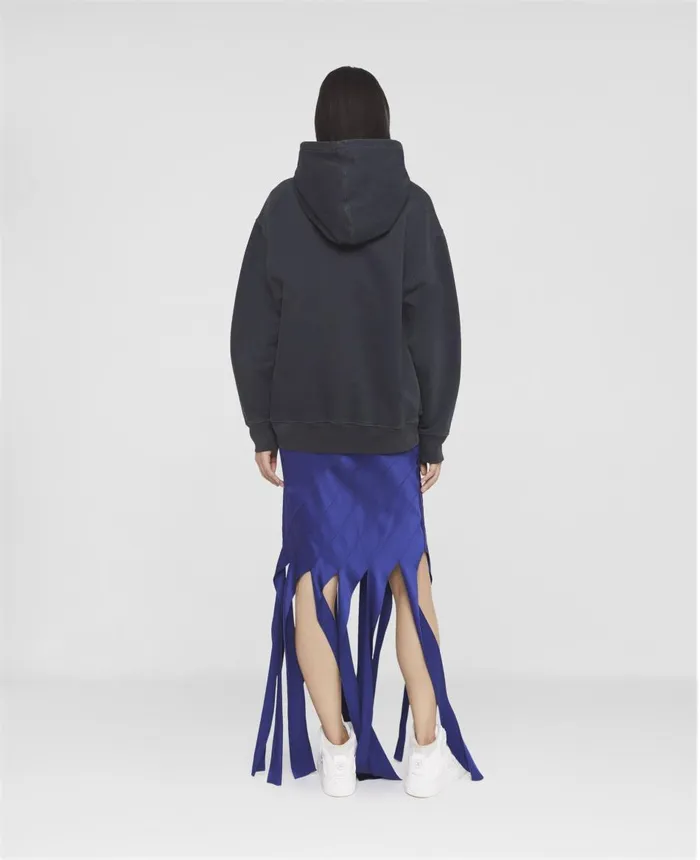 Stella McCartney 039Rewild Yourself039 Fruit Print Hoodie Black Women Sweatshirts And TShirts Stella McCartney 039Rewild Yourself039 Fruit Print Hoodie Black Women Sweatshirts And TShirts