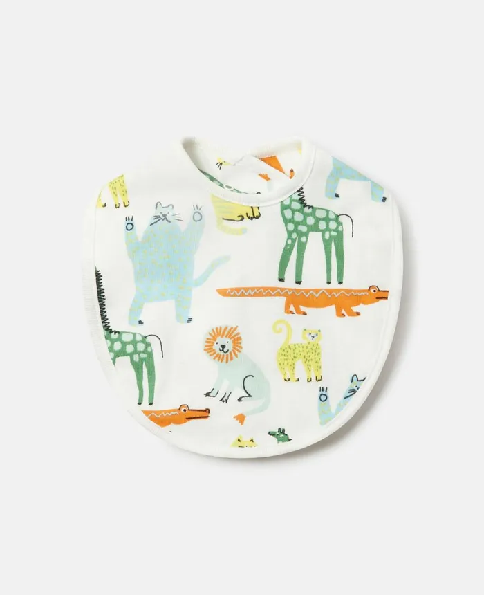 Stella McCartney Animal Doodle Print Bib Set Multicolour Kids Newborn 0 8211 24 Months Stella McCartney Animal Doodle Print Bib Set Multicolour Kids Newborn 0 8211 24 Months
