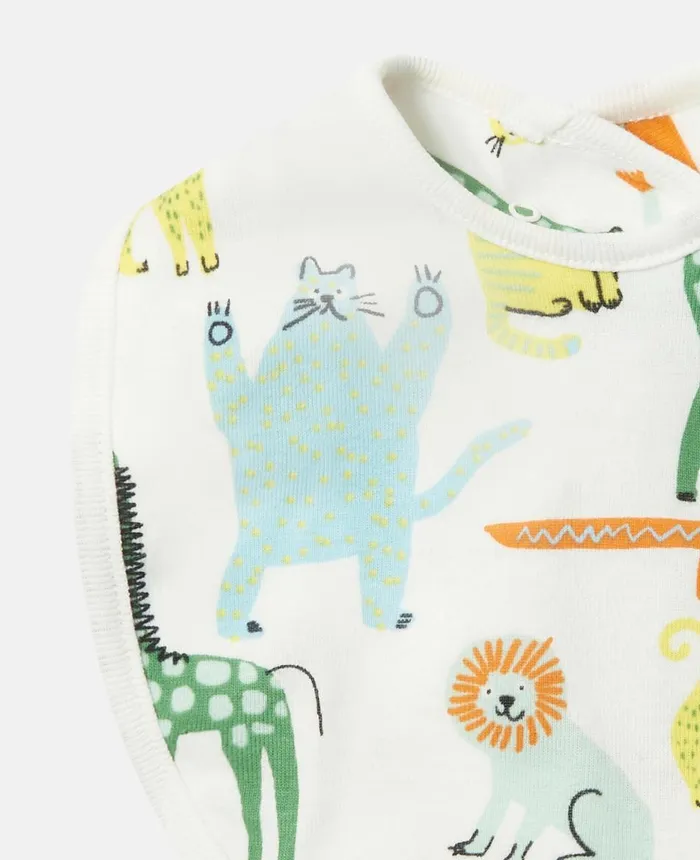 Stella McCartney Animal Doodle Print Bib Set Multicolour Kids Newborn 0 8211 24 Months Stella McCartney Animal Doodle Print Bib Set Multicolour Kids Newborn 0 8211 24 Months