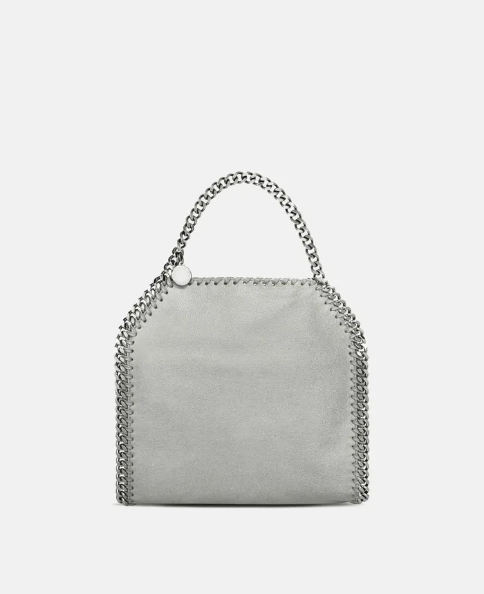 Stella McCartney Falabella Mini Tote Bag Grey Women Mini Bags And Clutches