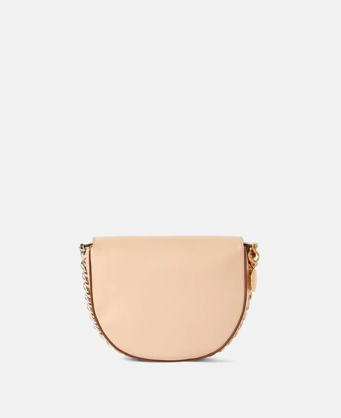 Stella McCartney Frayme Medium Flap Shoulder Bag Powder Women Mini Bags And Clutches Stella McCartney Frayme Medium Flap Shoulder Bag Powder Women Mini Bags And Clutches