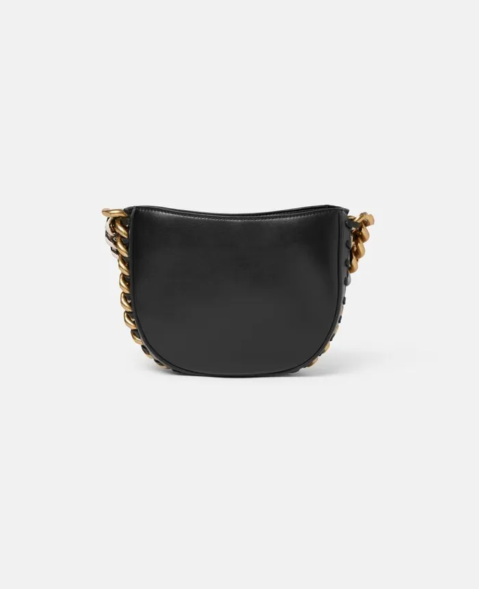 Stella McCartney Frayme Small Shoulder Bag Black Women Frayme Bag