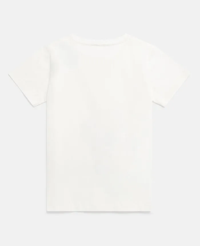 Stella McCartney Guitar Print TShirt White Multicolour Kids TShirts And Tops Stella McCartney Guitar Print TShirt White Multicolour Kids TShirts And Tops