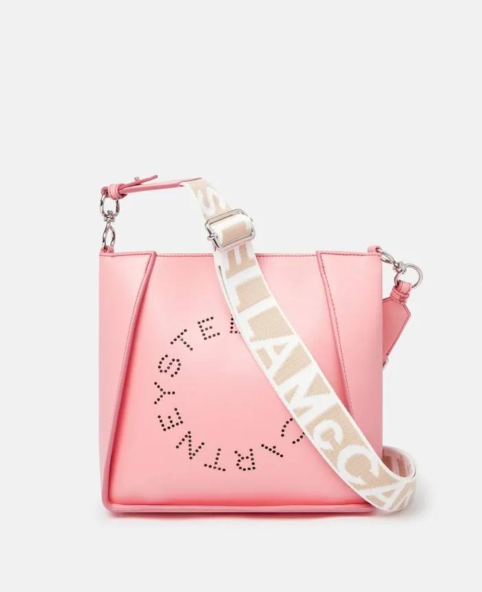 Stella McCartney Stella Logo Shoulder Bag Rose Women Mini Bags And Clutches