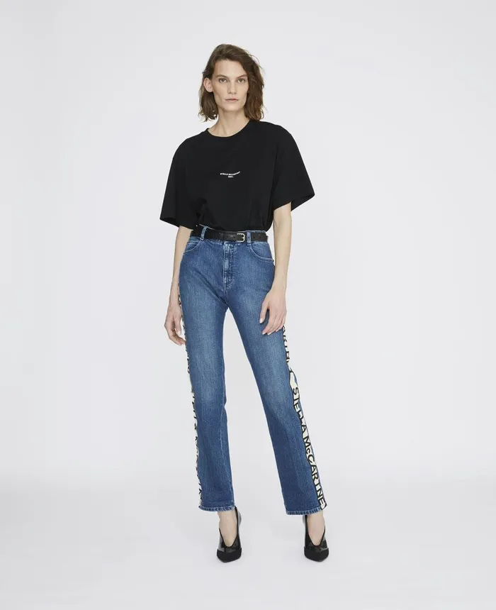 Stella McCartney Stella McCartney 2001 Tshirt Black Women Sweatshirts And TShirts Stella McCartney Stella McCartney 2001 Tshirt Black Women Sweatshirts And TShirts