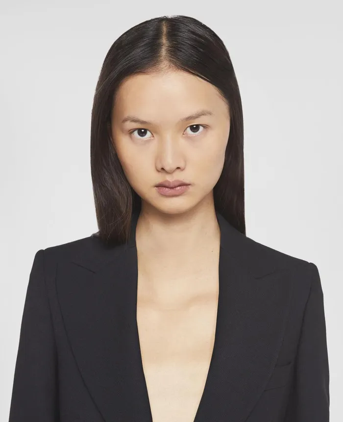 Stella McCartney Tailored Twill Jacket Black Women Coats And Jackets
