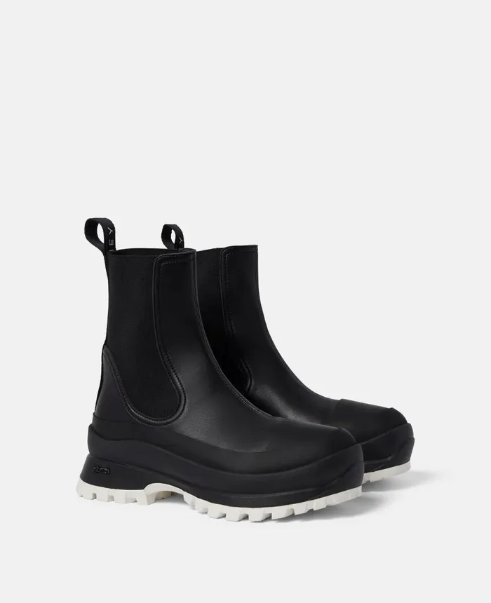 Stella McCartney Trace Chelsea Boots Black Women Boots