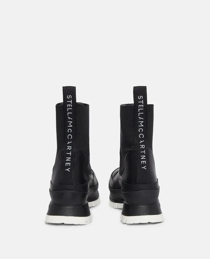 Stella McCartney Trace Chelsea Boots Black Women Boots