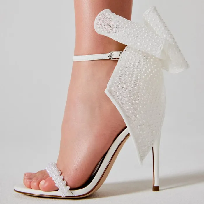 Steve Madden Benni White Womens Heels