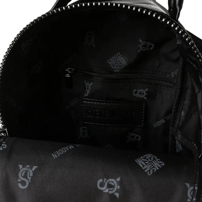 Steve Madden Bjake Black Crocodile Womens Mini Bags Steve Madden Bjake Black Crocodile Womens Mini Bags