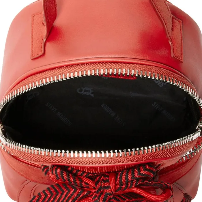 Steve Madden Broaring Red Multi Womens Belt Bags and Backpacks
