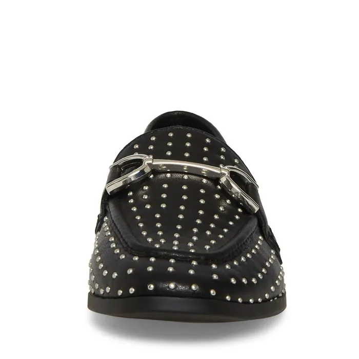 Steve Madden CarrineS Black Womens Loafers and Flats