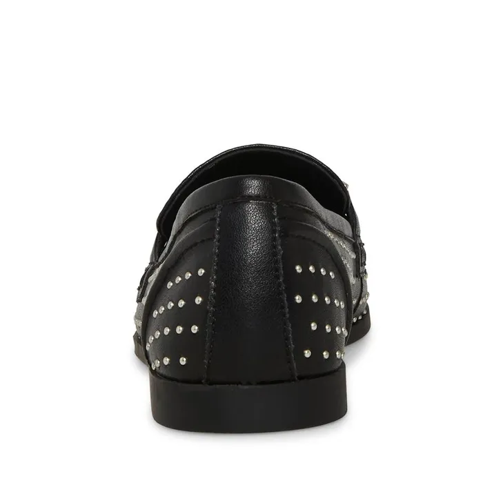 Steve Madden CarrineS Black Womens Loafers and Flats