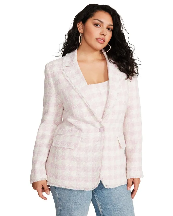 Steve Madden Harlow Jacket Pink Womens Jackets and Coats