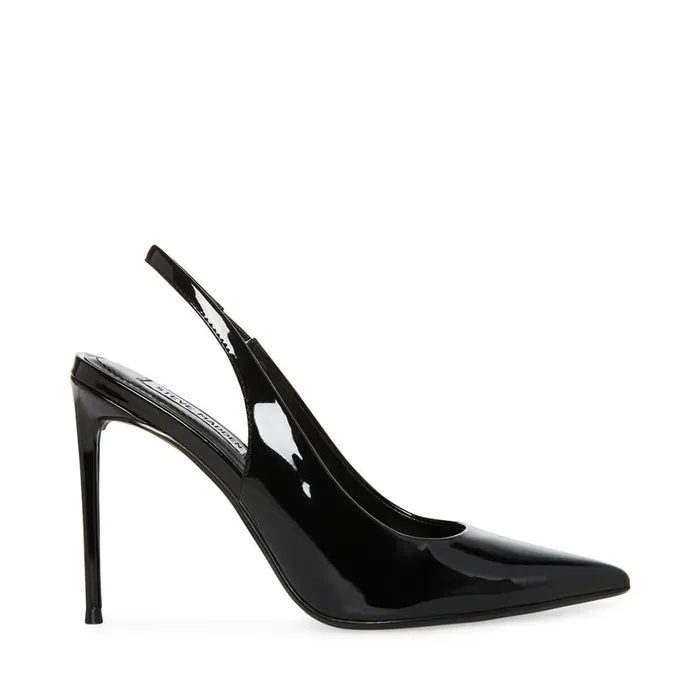 Steve Madden Mariah Black Patent Womens Heels
